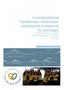 framsida till rapport om transformativ infrastruktur